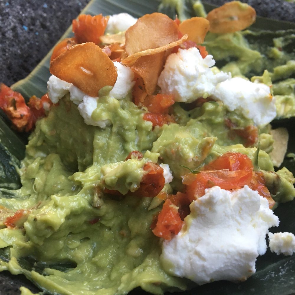 El Vez - Guacamole with goat cheese and sun-dried tomatoes. - Mexican Near Me - Philadelphia, Pennsylvania El Vez - Guacamole with goat cheese and sun-dried tomatoes. - Mexican Near Me - Philadelphia, Pennsylvania
