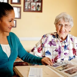BlueSea Care Services - Caregiver with grandma