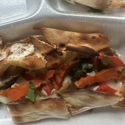 Veggie pita with carrots ?! Ask any Turk why this is comical. Essentially I ordered pita with carrots, there was ONE slice of mushroom. Veggie pita with carrots ?! Ask any Turk why this is comical. Essentially I ordered pita with carrots, there was ONE slice of mushroom.