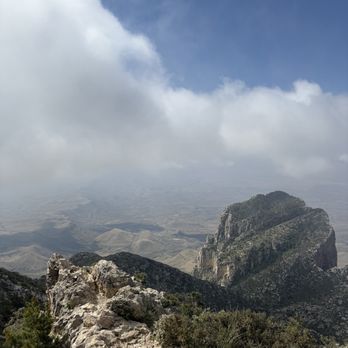 Guadalupe Mountains National Park - Guadalupe Peak Trail - Parks Near Me - Salt Flat, Texas