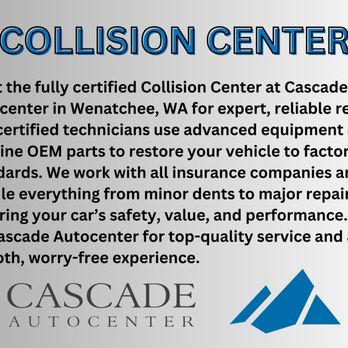 Cascade Chevrolet - Collison Center Body Shop Department - Auto Repair Near Me - Wenatchee, Washington Cascade Chevrolet - Collison Center Body Shop Department - Auto Repair Near Me - Wenatchee, Washington