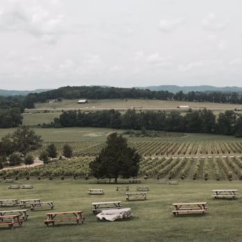 Arrington Vineyards - The porch view - Wine Tasting Room Near Me - Arrington, Tennessee