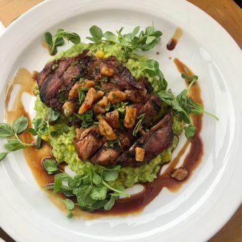 Niner Wine Estates - Grilled mangalista pork steak with polenta - Wine Tasting Room Near Me - Paso Robles, California Niner Wine Estates - Grilled mangalista pork steak with polenta - Wine Tasting Room Near Me - Paso Robles, California