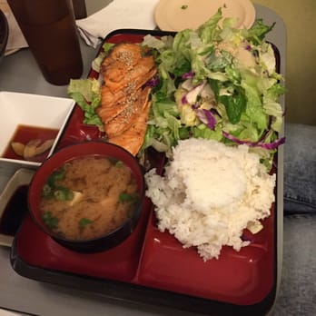 Yojimbo - Salmon bento box - Sushi Bars Near Me - Alameda, California Yojimbo - Salmon bento box - Sushi Bars Near Me - Alameda, California