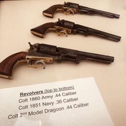 Fort Tejon State Historic Park - Vintage Revolvers.