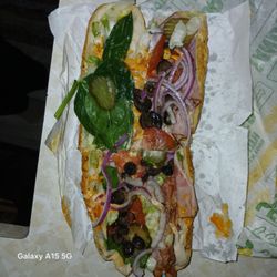 The lady with the orange hair was highly unprofessional. My 2 year old could have made a better sandwich!
