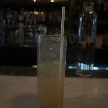 Lula Cafe - Mocktail at the bar - New American Near Me - Chicago, Illinois