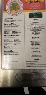 Menu photo 2 Las Lajas Mexican Store Wentzville, MO Menu photo 2 Las Lajas Mexican Store Wentzville, MO