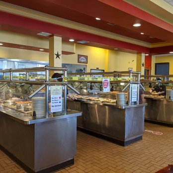 Krazy Buffet - Patrons can only access certain lane, only staff with face mask, shield and glove can access food. - Buffets Near Me - Las Vegas, Nevada