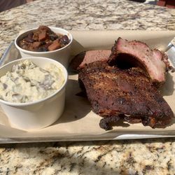 KRB’s Klingers Real BBQ - 2 Meat - Ribs and Brisket