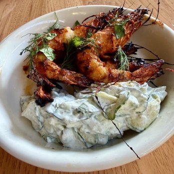 Bavel - Grilled prawns - Middle Eastern Near Me - Los Angeles, California