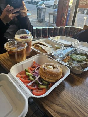 Abe's Café. by null