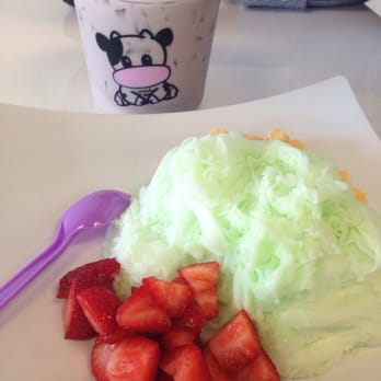 Moo Moo - Taro milk tea and honeydew shaved ice - Coffee & Tea Near Me - Elk Grove, California