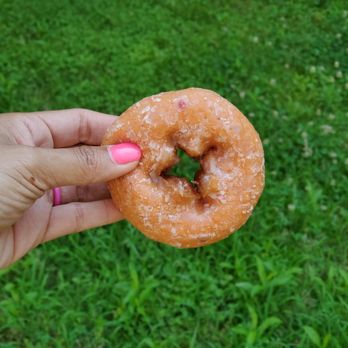 Donut Stop - Strawberry cake donut - Donuts Near Me - Cumming, Georgia Donut Stop - Strawberry cake donut - Donuts Near Me - Cumming, Georgia