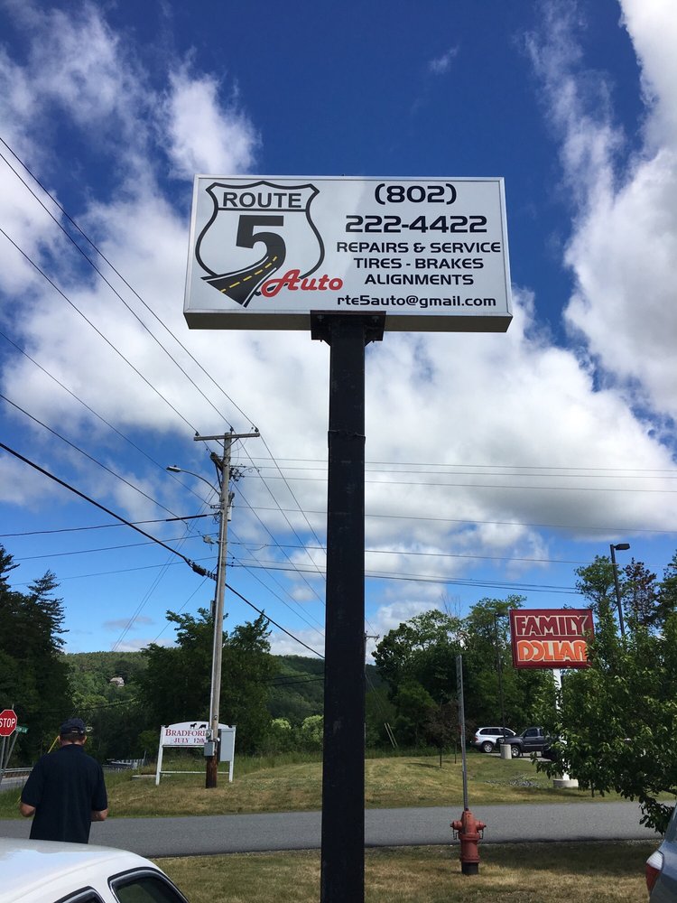 ROUTE 5 AUTO Auto Repair 345 Lower Plain, Bradford, VT Phone Number Yelp