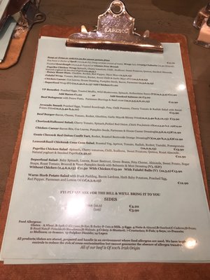Menu photo 1 Vanilla Pod Blackrock, D