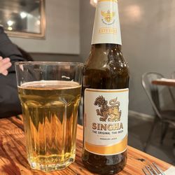 Charm Thai Kitchen - Singha Thai Beer