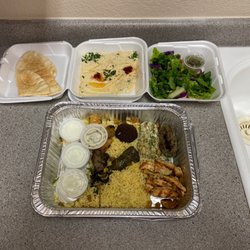 Flaming Kabob - Flaming Kabob's Combo for 2 - leftovers after 2 hungry people ate!