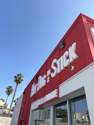 Hot Dog on a Stick by null