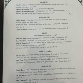 Mi Luna Cuban Cafe - Menu - Cuban Near Me - Olympia, Washington Mi Luna Cuban Cafe - Menu - Cuban Near Me - Olympia, Washington