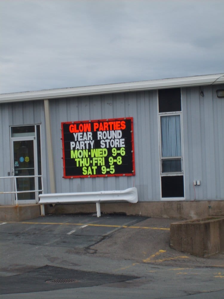GLOW THE EVENT STORE Updated August 2024 461 Windmill Road, Halifax, Nova Scotia Party