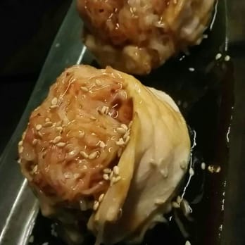 Rock-n-Sake Bar & Sushi - Mini Baked Salmon (pretty basic, it needs some green) - Sushi Bars Near Me - Lafayette, Louisiana