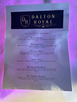 Menu photo 5 The Dalton Royal Meridian, ID Menu photo 5 The Dalton Royal Meridian, ID