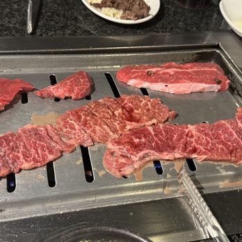 BBQ Stop - Meat sampler selection. All of the steaks #1-5. - Korean Near Me - Diamond Bar, California BBQ Stop - Meat sampler selection. All of the steaks #1-5. - Korean Near Me - Diamond Bar, California