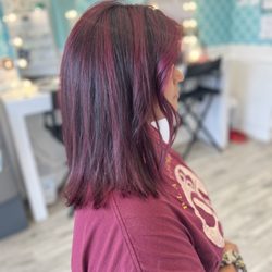 Moxie Salon and Beauty Bar - Clifton - Pop of color