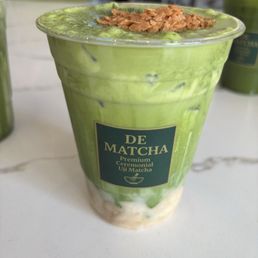 Banana matcha duo