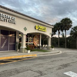 Exterior outside entrance of Firefly Italian Restaurant - Cooper City, Florida Exterior outside entrance of Firefly Italian Restaurant - Cooper City, Florida