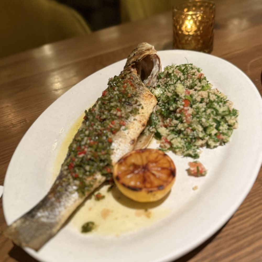 Costa Kitchen & Bar - Whole Grilled Branzino - New American Near Me - Santa Barbara, California