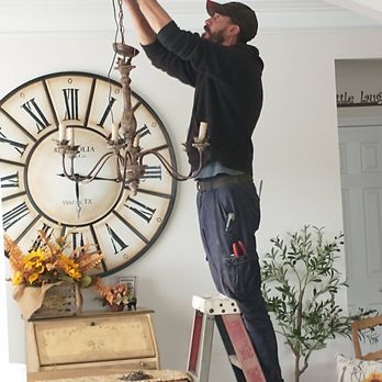 CMR Electric - Chris attached the new chandelier at exactly the right height. - Electricians Near Me CMR Electric - Chris attached the new chandelier at exactly the right height. - Electricians Near Me