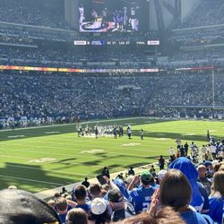Indianapolis Colts - View of the field on game day