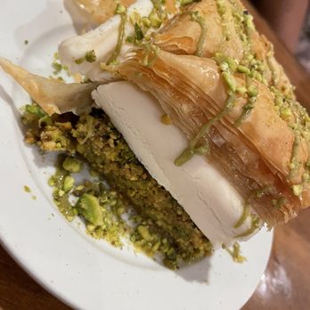 Aladdin Cafe - Baklava w/Turkish ice cream - Mediterranean Near Me - San Diego, California Aladdin Cafe - Baklava w/Turkish ice cream - Mediterranean Near Me - San Diego, California