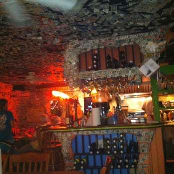 Cantina Captiva - Dollar bills everywhere! - Mexican Near Me - Captiva, Florida