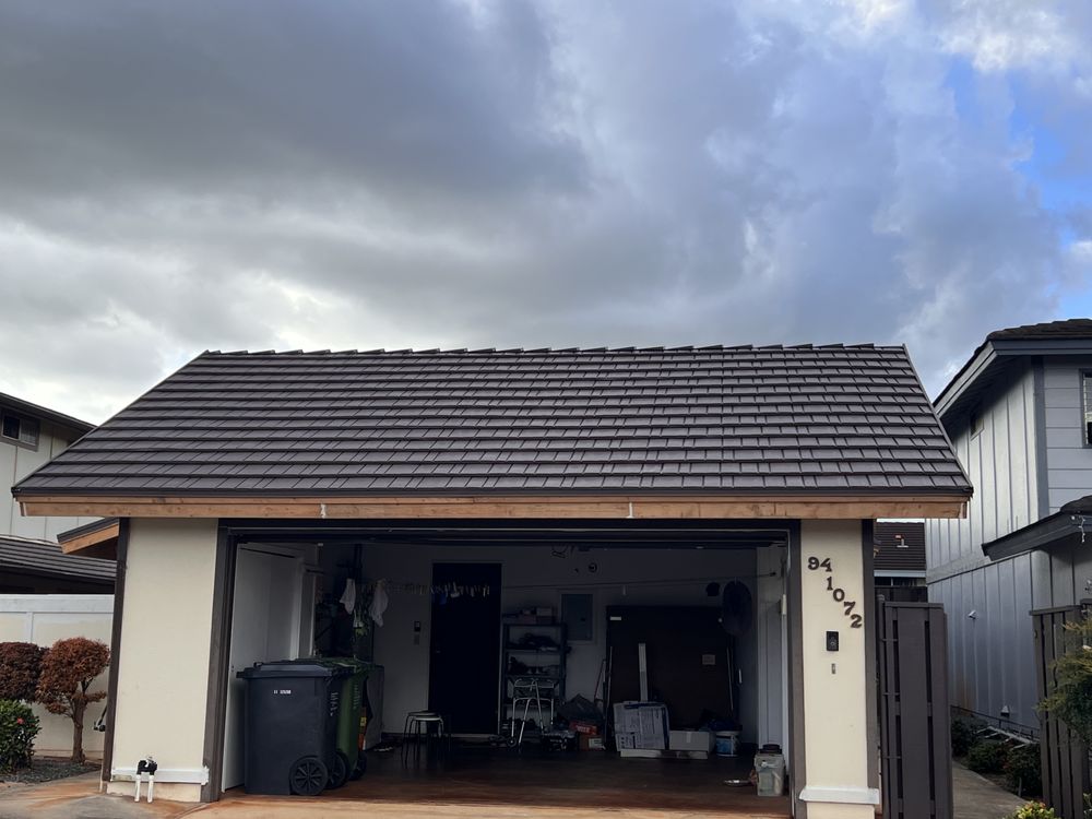 Slide of First Class Roofing