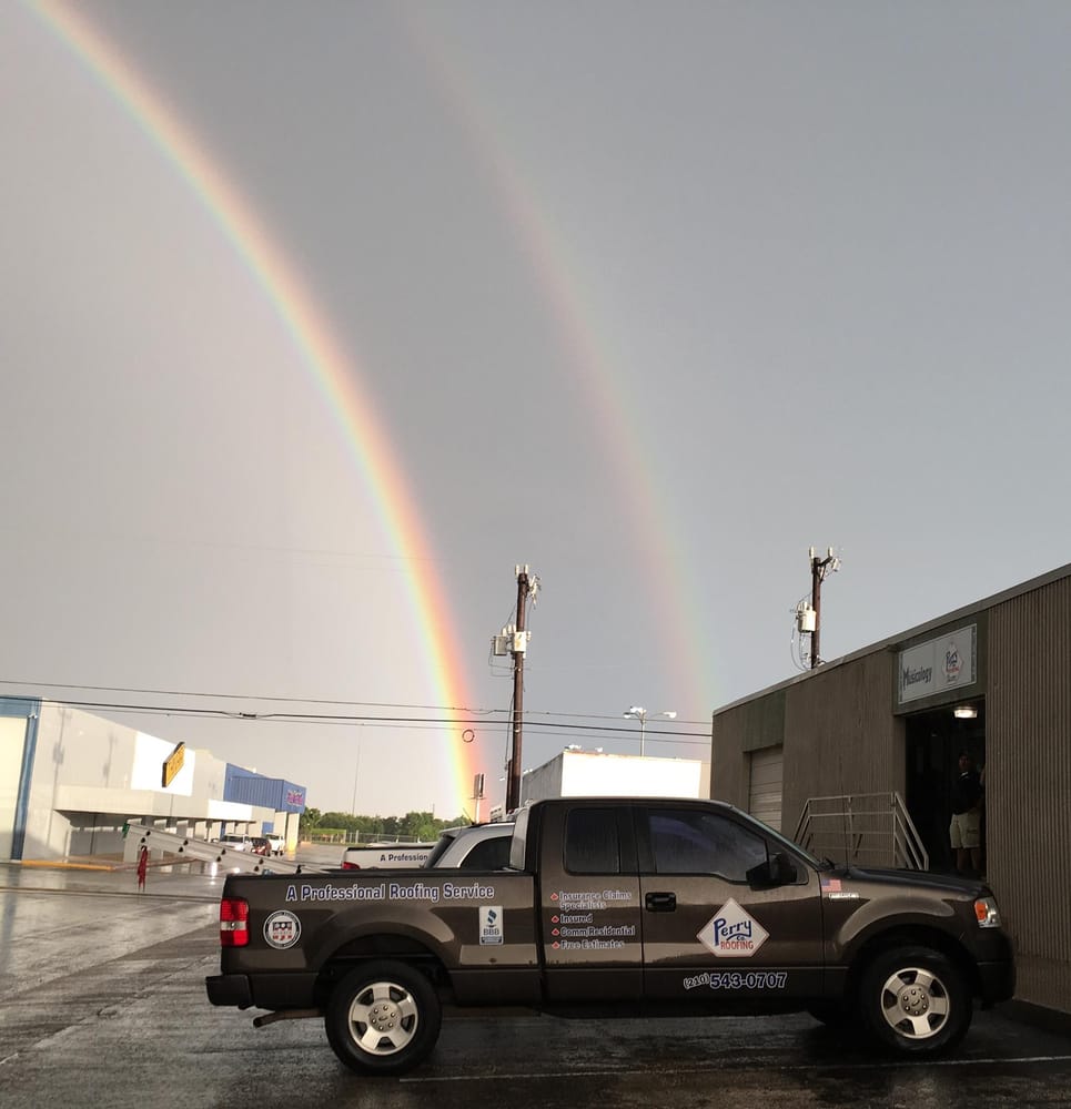 Slide of Perry Roofing