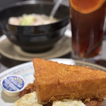 Enjoy Cafe 1 Plus1 - All day breakfast C + D & French Toast $19.50.i incl iced lemon tea - Cafes Near Me - Richmond, British Columbia Enjoy Cafe 1 Plus1 - All day breakfast C + D & French Toast $19.50.i incl iced lemon tea - Cafes Near Me - Richmond, British Columbia