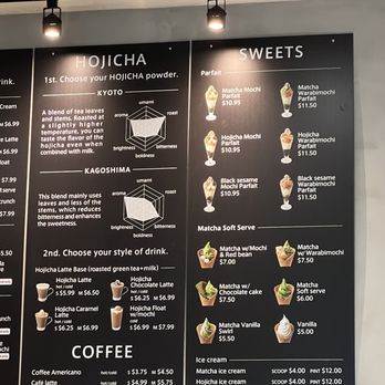 Nana's Green Tea - Menu (2/2) - Desserts Near Me - Bellevue, Washington