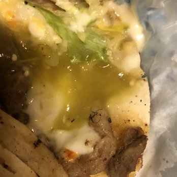 Western Tacos - Chunk of hair found on tacos - Tacos Near Me - Chicago, Illinois