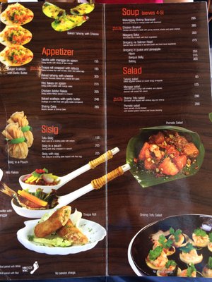Menu photo 4 Mesa Filipino Moderne Puerto Princesa, PLW