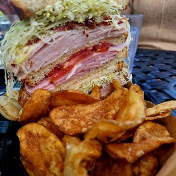 Yards Grille - RTJ Club Sandwich; HUGE - American Near Me - Fayetteville, New York Yards Grille - RTJ Club Sandwich; HUGE - American Near Me - Fayetteville, New York
