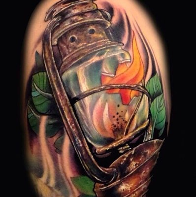 Electric Umbrella Tattoo by null