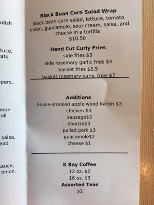 Menu photo 6 The Roadside Potatohead Valdez, AK Menu photo 6 The Roadside Potatohead Valdez, AK