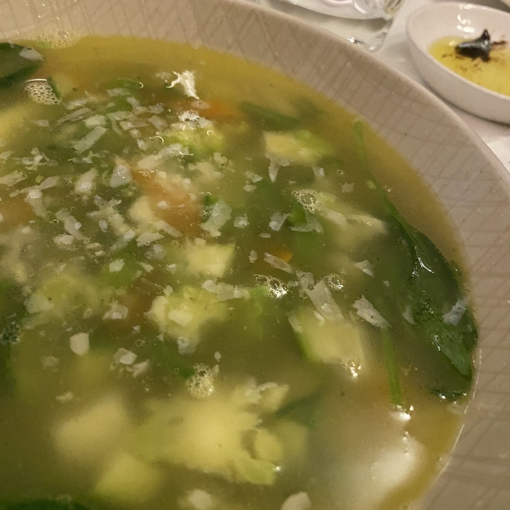 Guido Al Duomo - Beautiful fresh minestrone with green beans and romanesco! - Italian Near Me - Munich, BY Guido Al Duomo - Beautiful fresh minestrone with green beans and romanesco! - Italian Near Me - Munich, BY