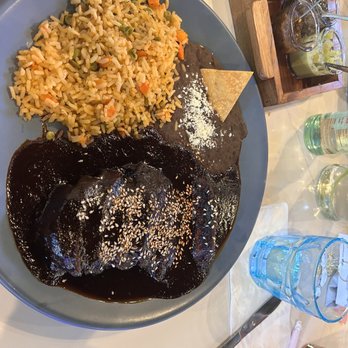 Morra Mia - Chicken with Mole Poblano - Bars Near Me - El Paso, Texas Morra Mia - Chicken with Mole Poblano - Bars Near Me - El Paso, Texas