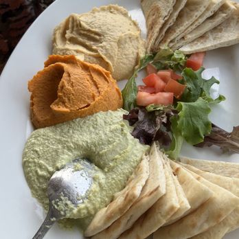 Panini Kabob Grill - Hummus Trio - Mediterranean Near Me - Irvine, California Panini Kabob Grill - Hummus Trio - Mediterranean Near Me - Irvine, California