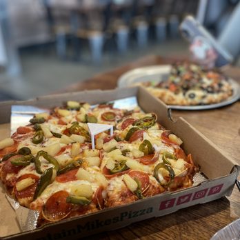 Mountain Mike's Pizza - a box of pepperoni and jalapeno pizza - Pizza Near Me - Meridian, Idaho Mountain Mike's Pizza - a box of pepperoni and jalapeno pizza - Pizza Near Me - Meridian, Idaho