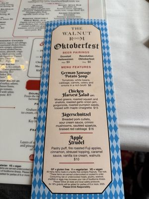 Menu photo 7 The Marshall Field's Walnut Room Chicago, IL Menu photo 7 The Marshall Field's Walnut Room Chicago, IL